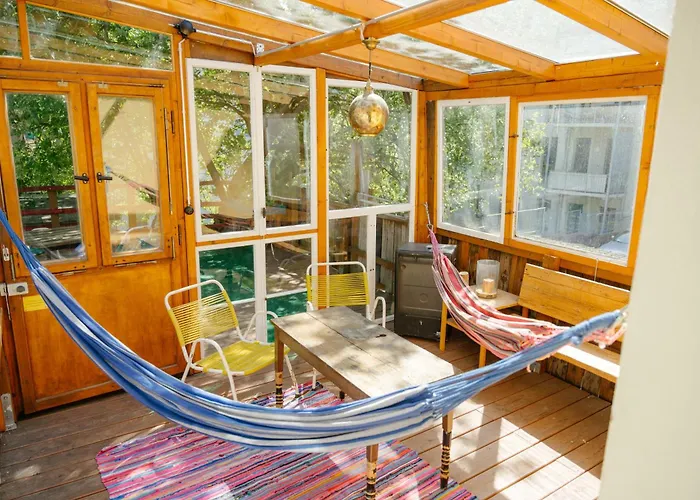 Apartamento The Upholstery Tinyhouse Deluxe Eco Kreativ Citynah *