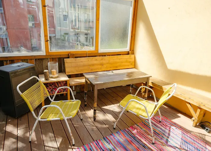 Apartment The Upholstery Tinyhouse Deluxe Eco Kreativ Citynah Chemnitz