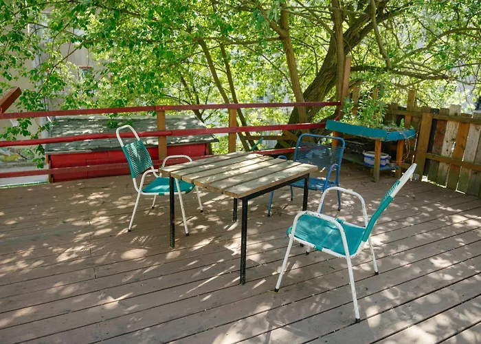 Apartament The Upholstery Tinyhouse Deluxe Eco Kreativ Citynah *